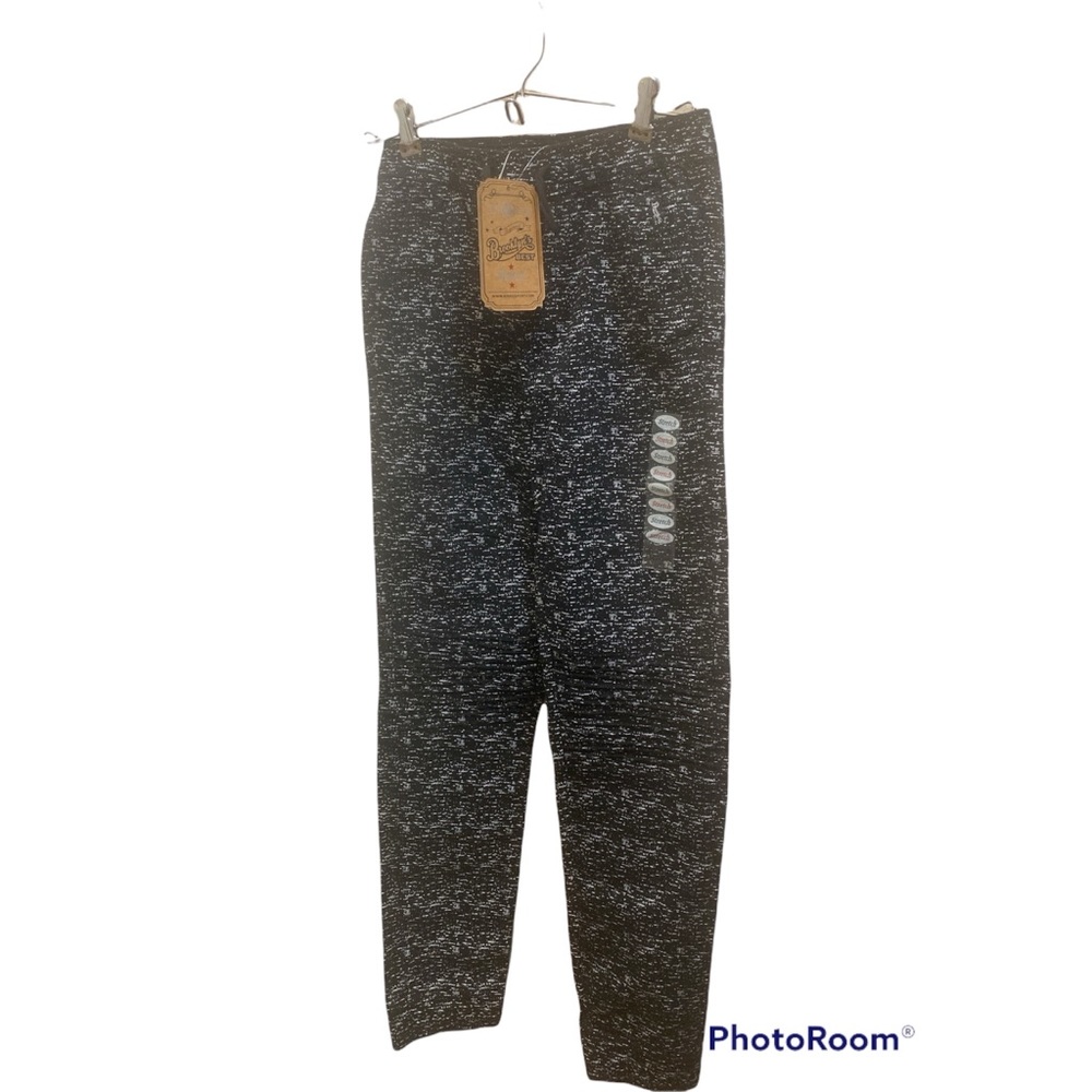 Brooklyn's Best Solid Stretch Drawstring Jogger Pants Black